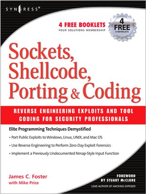 cover image of Sockets, Shellcode, Porting, and Coding